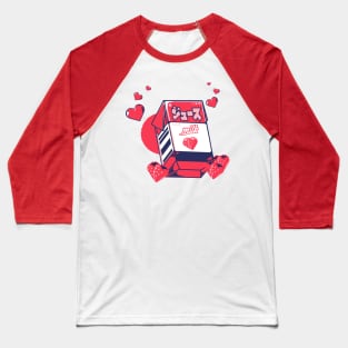 Milk Carton Strawberry milk Baseball T-Shirt